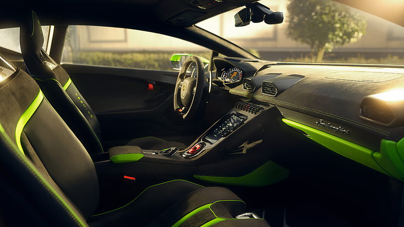 Lamborghini Huracán Tecnica 2022 Interior, HD wallpaper