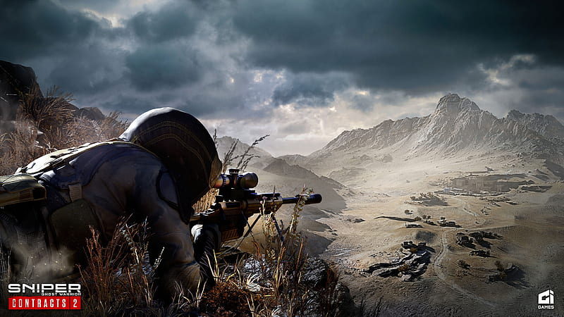 Sniper Mountain Background Sniper Ghost Warrior Contracts 2, HD wallpaper