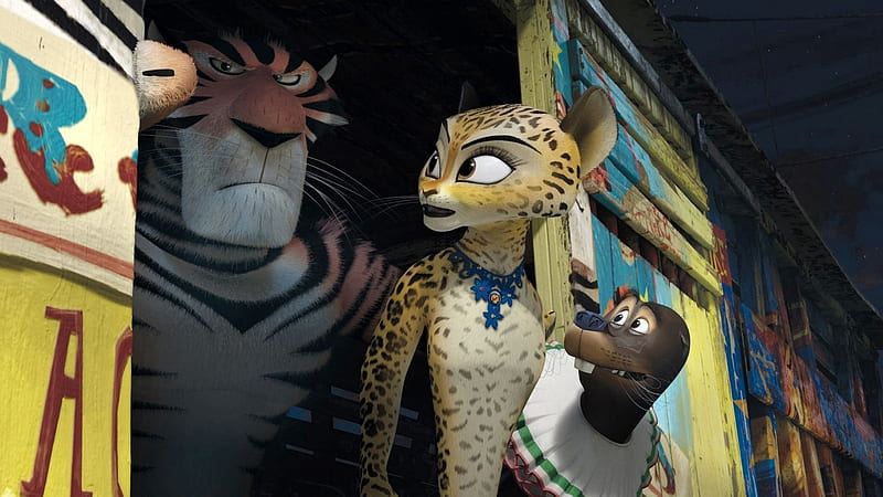 Madagascar 3 Europes Most Wanted Movie 09, HD wallpaper