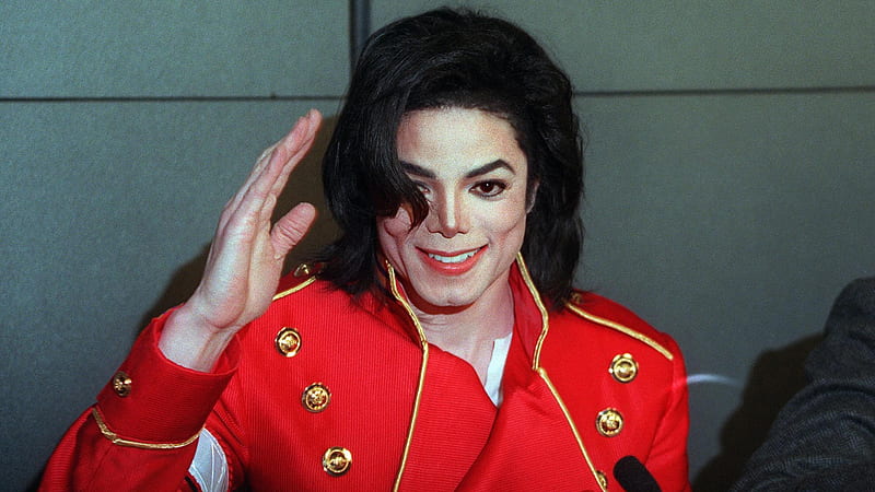 Red Dress Wearing Michael Jackson With Black Hair Michael Jackson, HD wallpaper