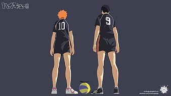 Wallpaper the ball, team, guys, volleyball, Haikyuu, Karasuma for mobile  and desktop, section сёнэн, resolution 1920x1080 - download