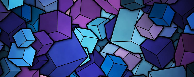 Block Shading, Block, 3D, Shading, Abstract, Dual Monitor Backgrounds, HD  wallpaper | Peakpx