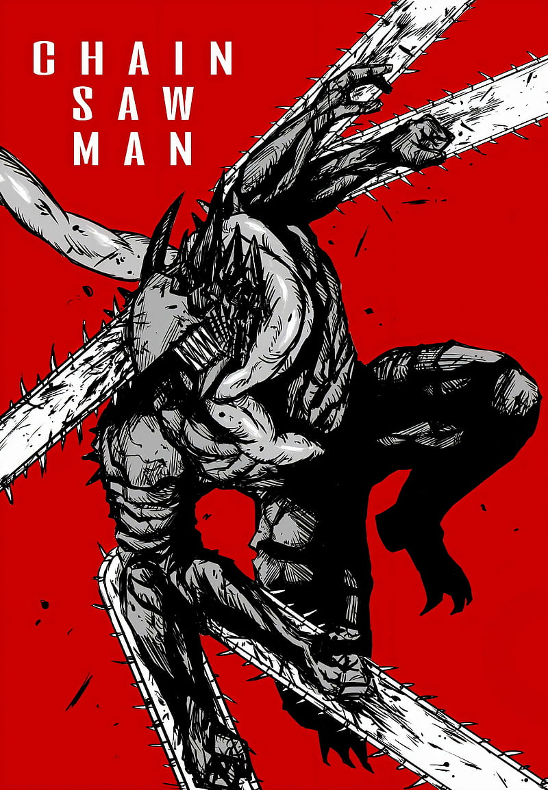 Chainsaw man, anime, chainsawman, denji, manga, HD phone wallpaper