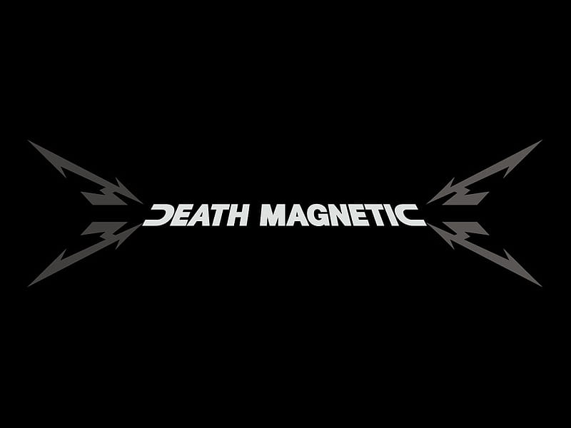 Metallica, metal, death, magnetic, music, band, heavy, HD wallpaper