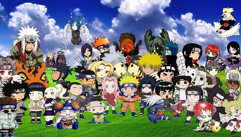 Hina Kawaii  Chibi, Chibi naruto characters, Anime