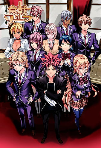 V7449 Shokugeki No Souma San No Sara Characters Anime Manga WALL