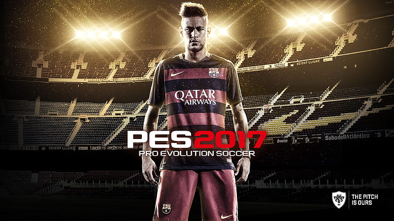 PES 2017, Neymar games 2017, PES, Pro Evolution Soccer, HD wallpaper