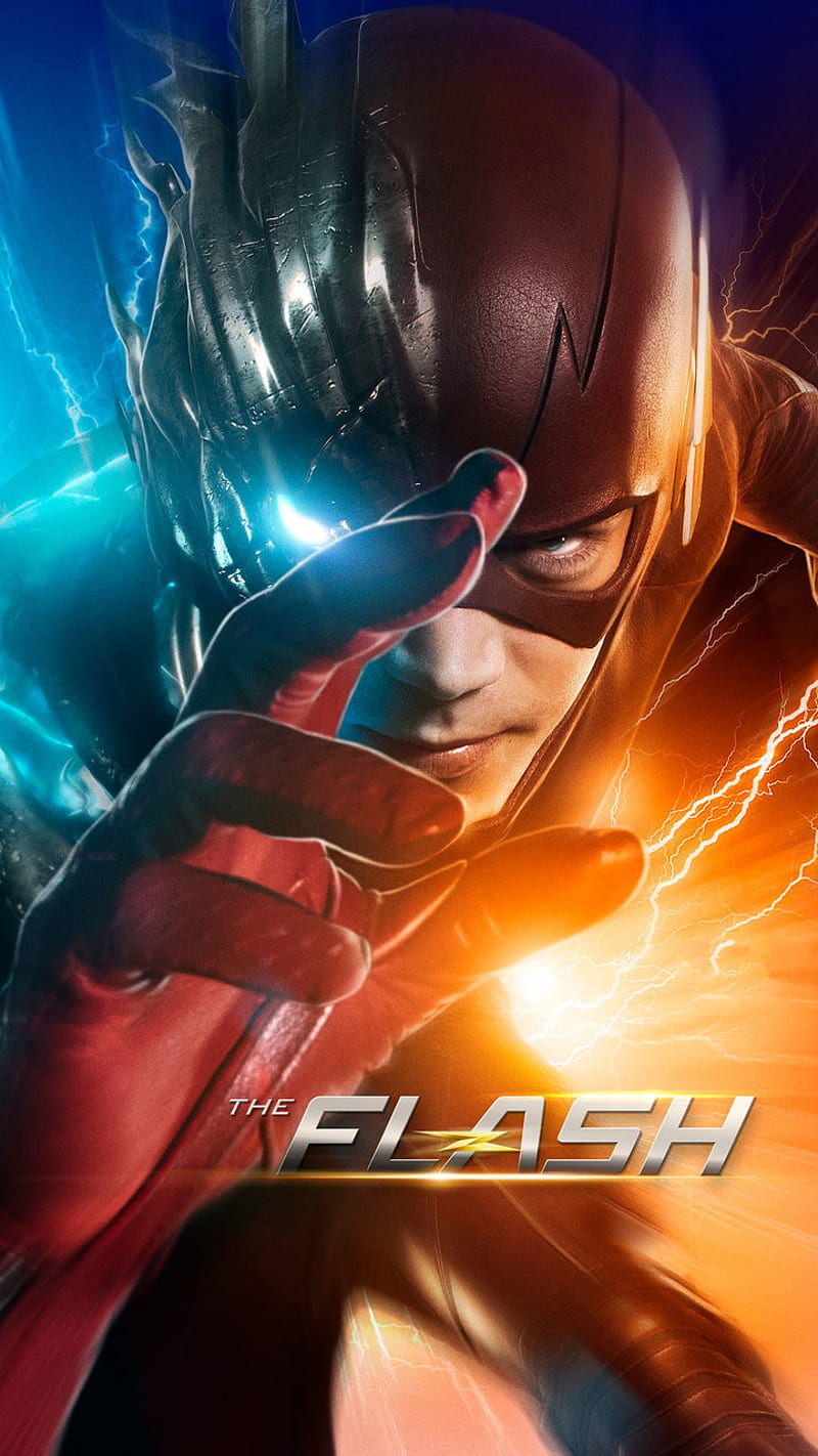 The Flash-Savitar, arrow, arrowverse, barry allen, cw, dc comics, flash, netflix, red, savitar, speedster, HD phone wallpaper