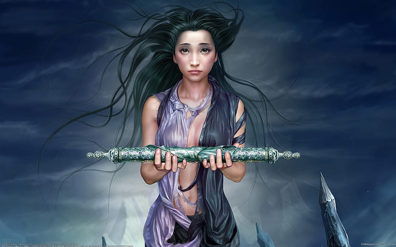 The Elder Scrolls - Master CG female illustrator, HD wallpaper