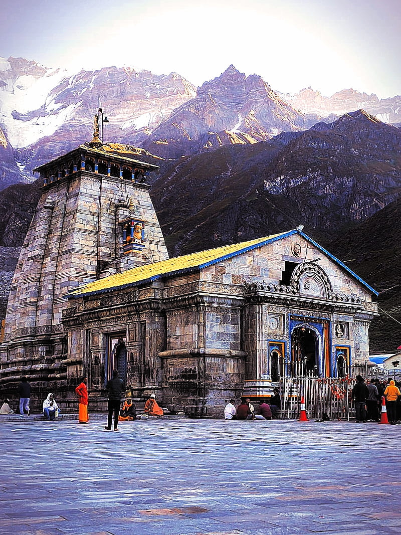 Kedarnath temple, bholenath, mahadev, shiv, shivji, HD phone wallpaper |  Peakpx