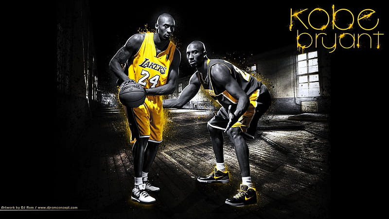 Kobe Bryant-NBA Los Angeles Lakers 02, HD wallpaper