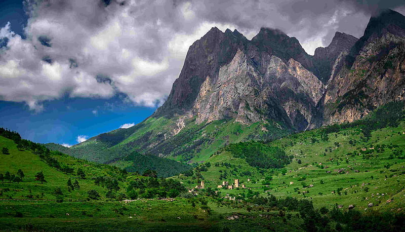 Ingushetia , caucasus, kavkaz, mountain, russia, world, HD wallpaper