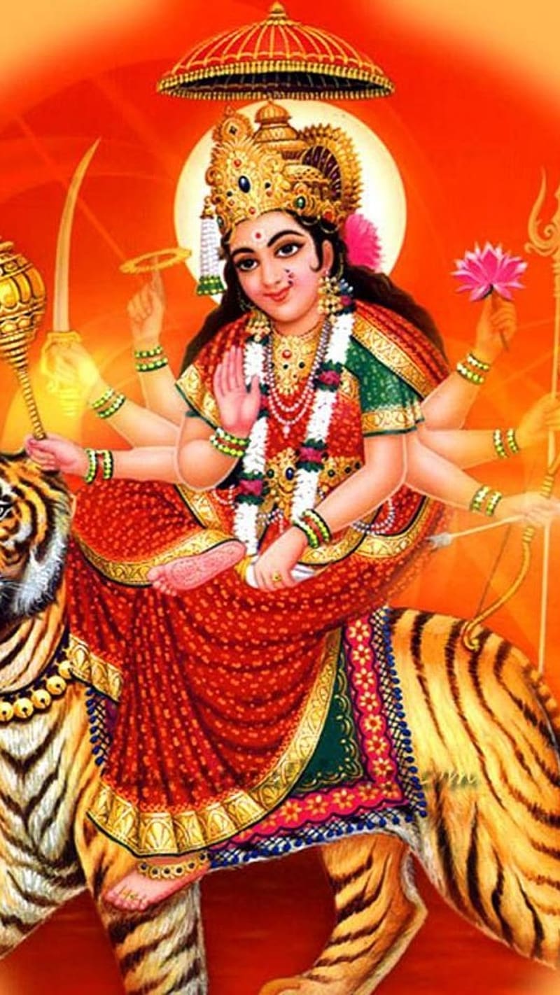 Goddess Durga Maa png images | PNGWing