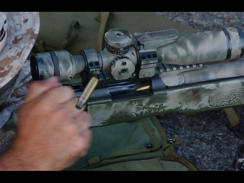 M40A3, guns, military, HD wallpaper