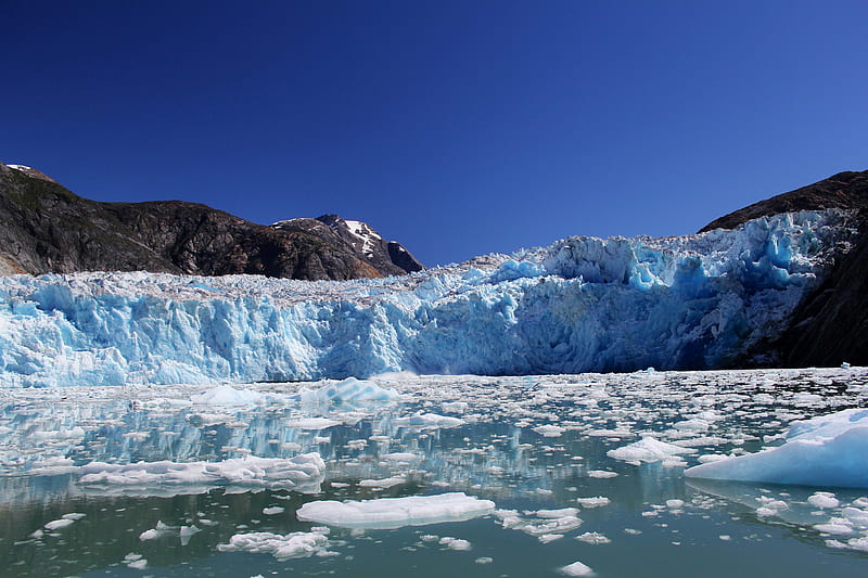 Earth, Glacier, Alaska, Bay, Ice, Mountain, HD wallpaper