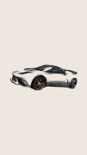 lotus car drawing