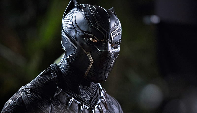 Black Panther Movie, black-panther, super-heroes, movies, HD wallpaper