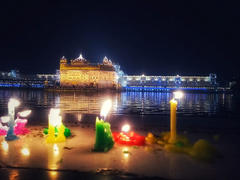 Gurudwara amritsar, city, lights, new, night, panjab, temple, HD wallpaper  | Peakpx