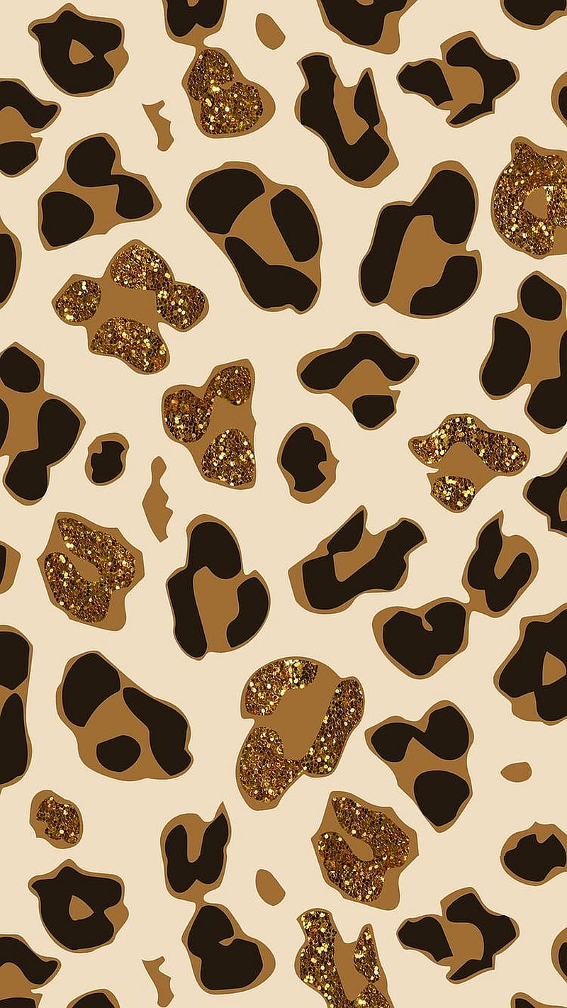 Glitter Leopard, HD phone wallpaper