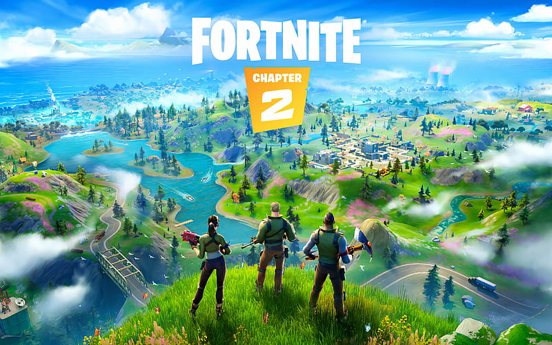 Fortnite, Chapter 2 2019, poster, promotional materials, new games, HD wallpaper