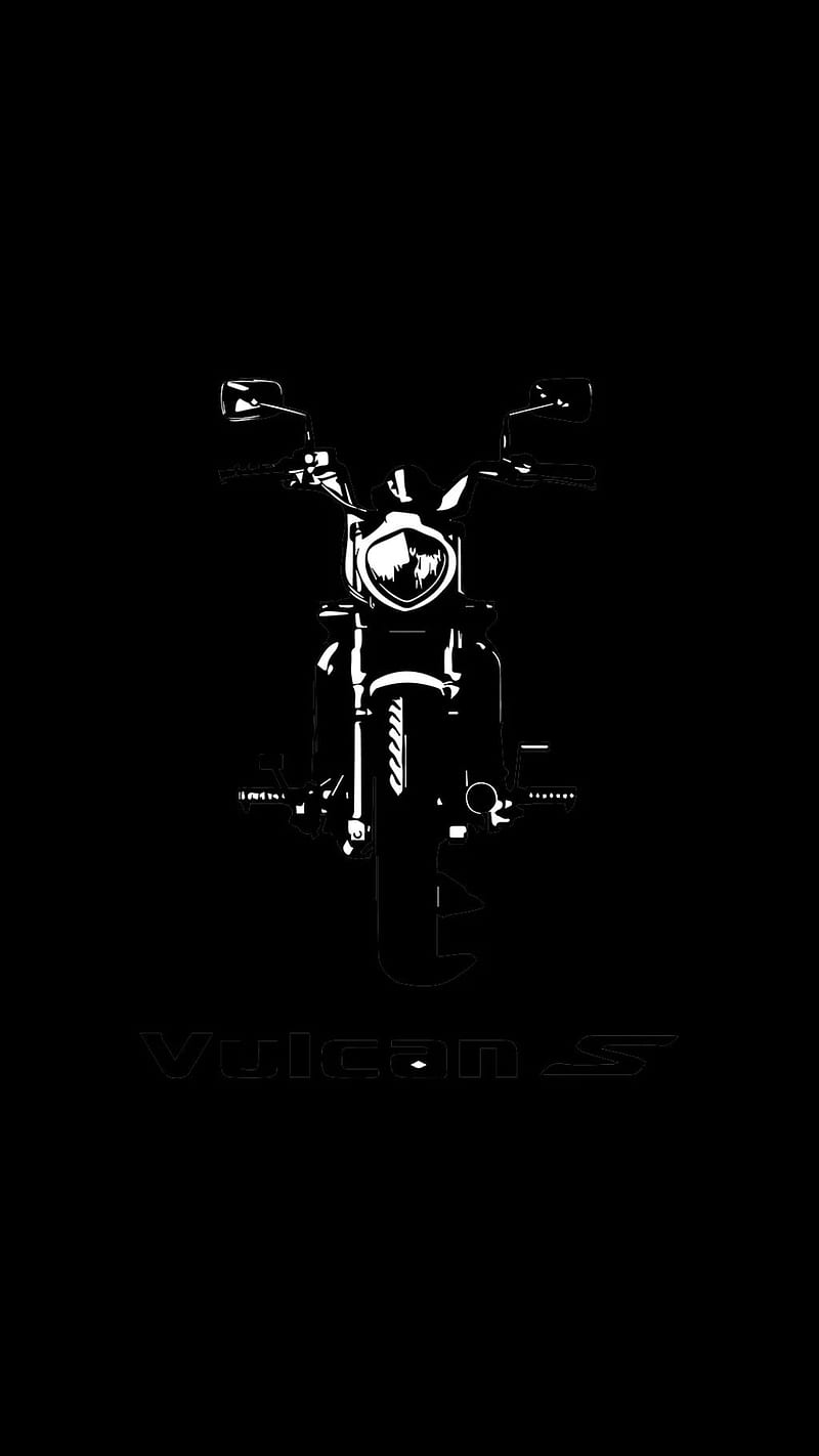 Vulcan S, motorcycle, shadow, HD phone wallpaper