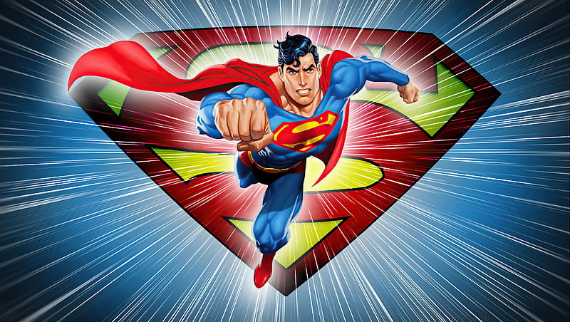 Superman Dc Comic Minimal , superman, superheroes, artist, artwork, digital-art, deviantart, HD wallpaper