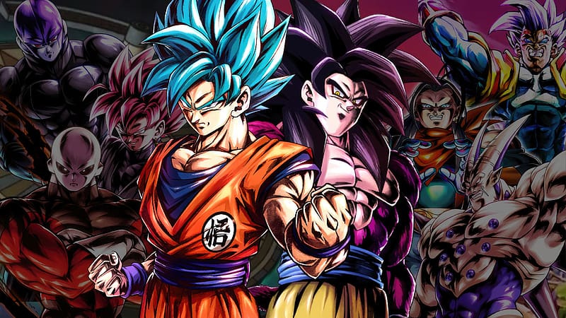 Son Goku Dokkan Battle Global Legends, goku, dragon-ball, anime, artist, artwork, digital-art, deviantart, HD wallpaper