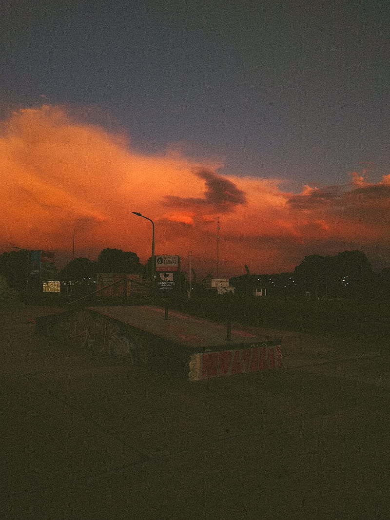 Sunset, colorful, jackboys, sunsets, HD phone wallpaper