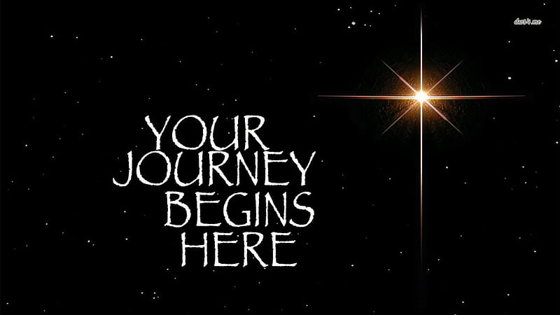 Your Journey Begins Here, technology, entertainment, people, HD wallpaper
