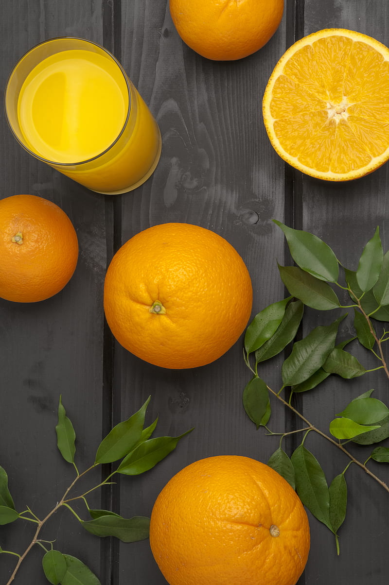 orange citrus fruits with juice, HD phone wallpaper