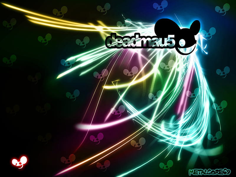 Deadmau5, neon, HD wallpaper | Peakpx