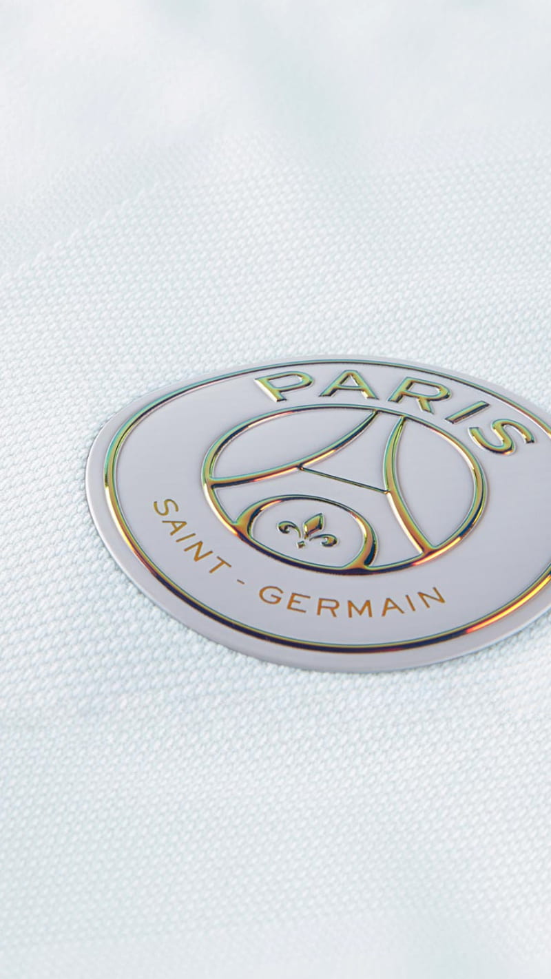 PSG Gold, foot, gold, logo, paris saint germain, psg, HD phone wallpaper
