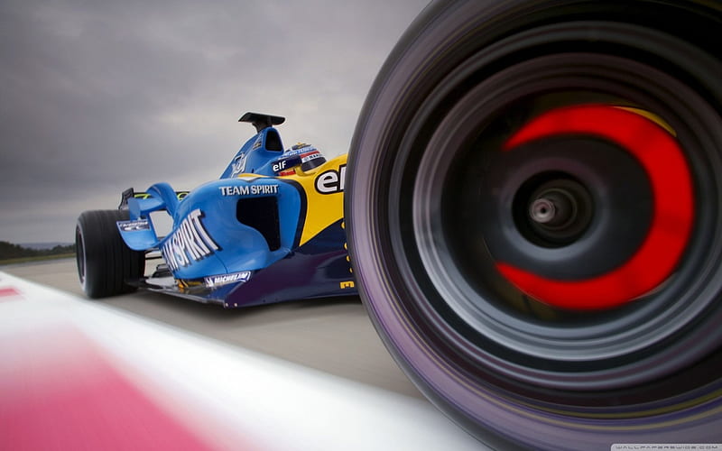 F1 LuncheD, f1, race, shadow, drag, run, speed, 3d, hot, blue, HD wallpaper