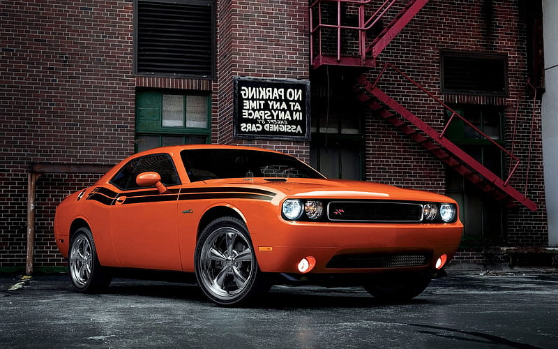 Dodge Challenger RT Classic, dodge-challenger, carros, classic-cars, HD wallpaper