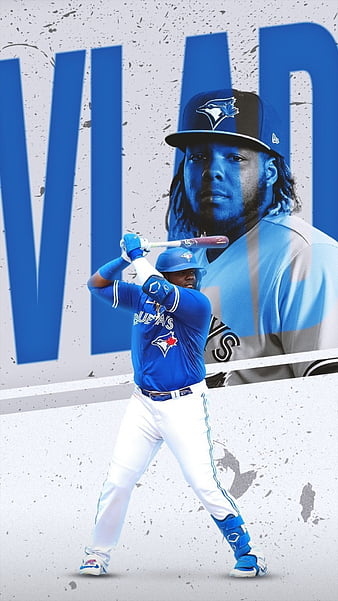 Download Vladimir Guerrero Jr Raising Bat Wallpaper