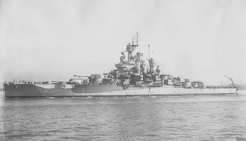 USS Nevada (BB36), guerra, nevada, battle, ship, HD wallpaper