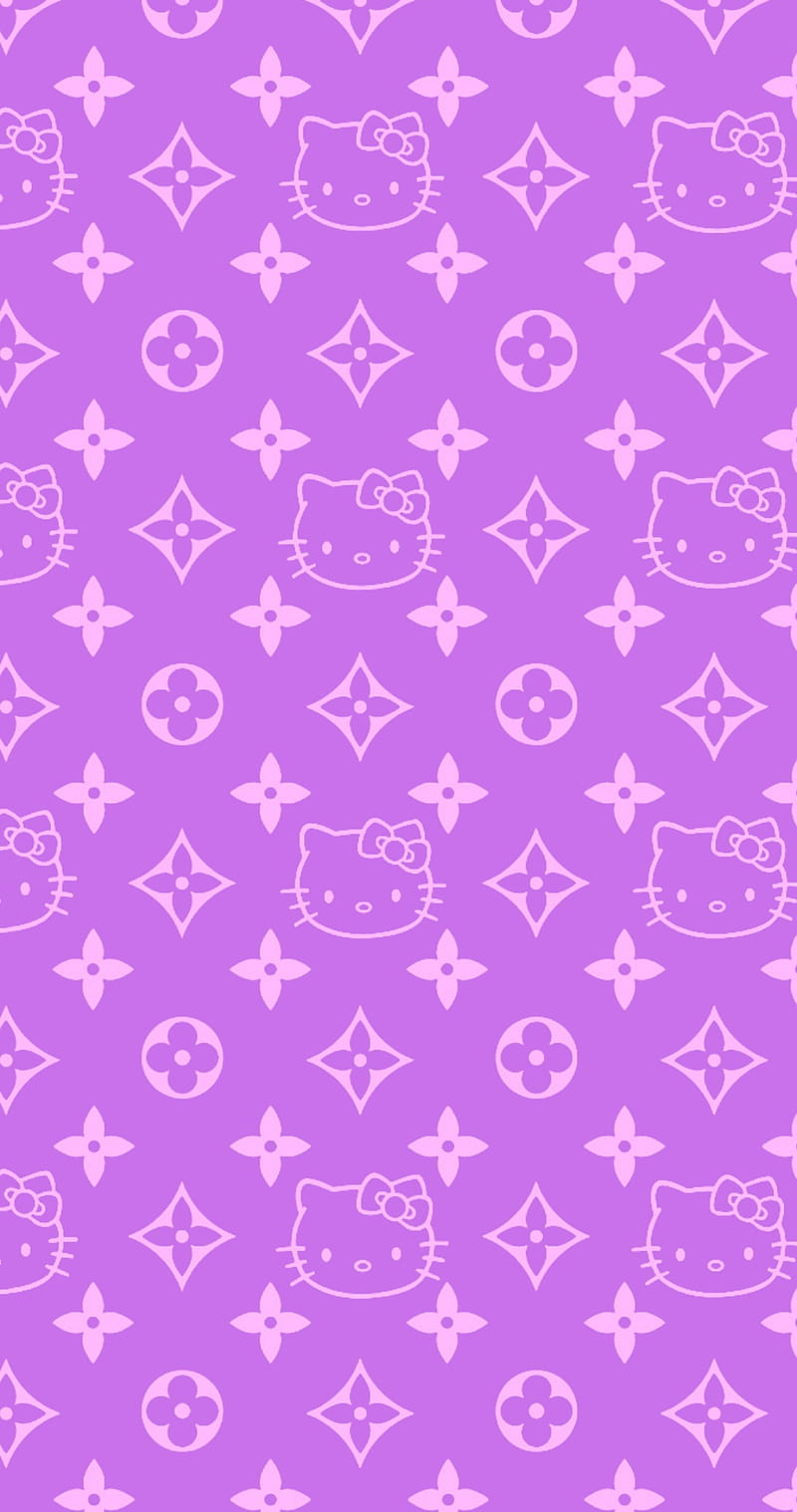 Hello Kitty Purple Wallpapers  Top Free Hello Kitty Purple Backgrounds   WallpaperAccess