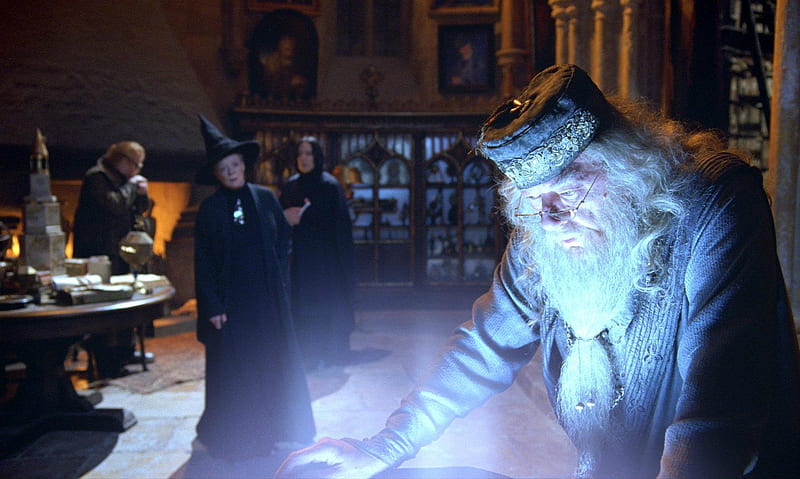 Harry Potter, Harry Potter and the Goblet of Fire, Albus Dumbledore , Michael Gambon, HD wallpaper