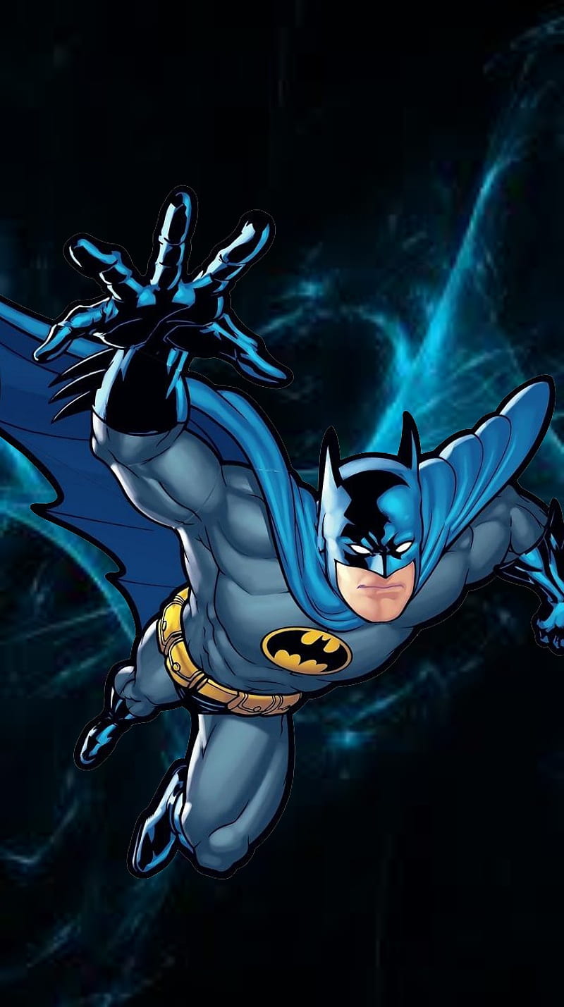 Batman, negro, azul, Fondo de pantalla de teléfono HD | Peakpx