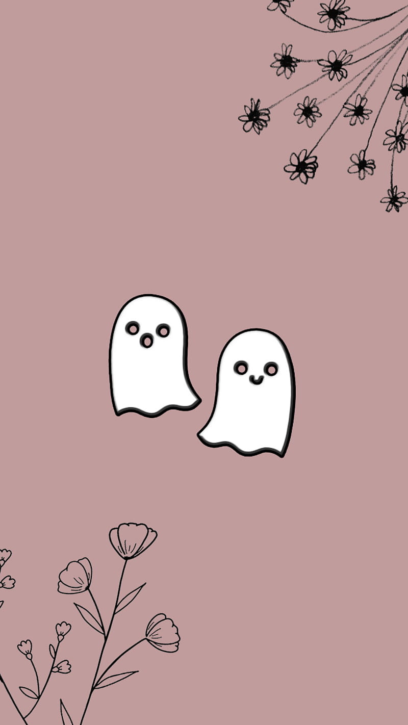 Fall Ghost Wallpapers  Aesthetic Halloween Wallpapers for iPhone