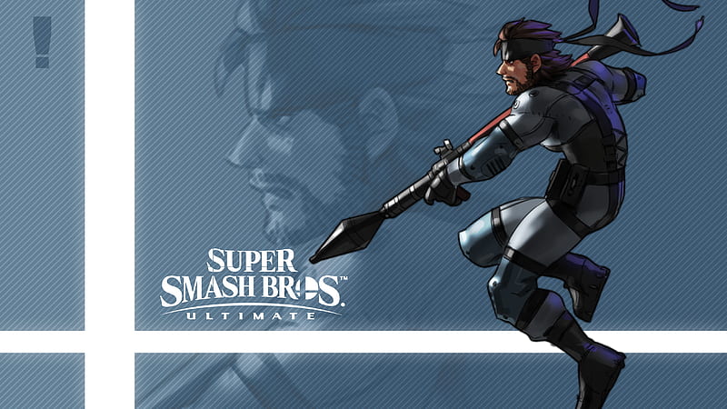 Video Game, Super Smash Bros. Ultimate, Solid Snake, HD wallpaper