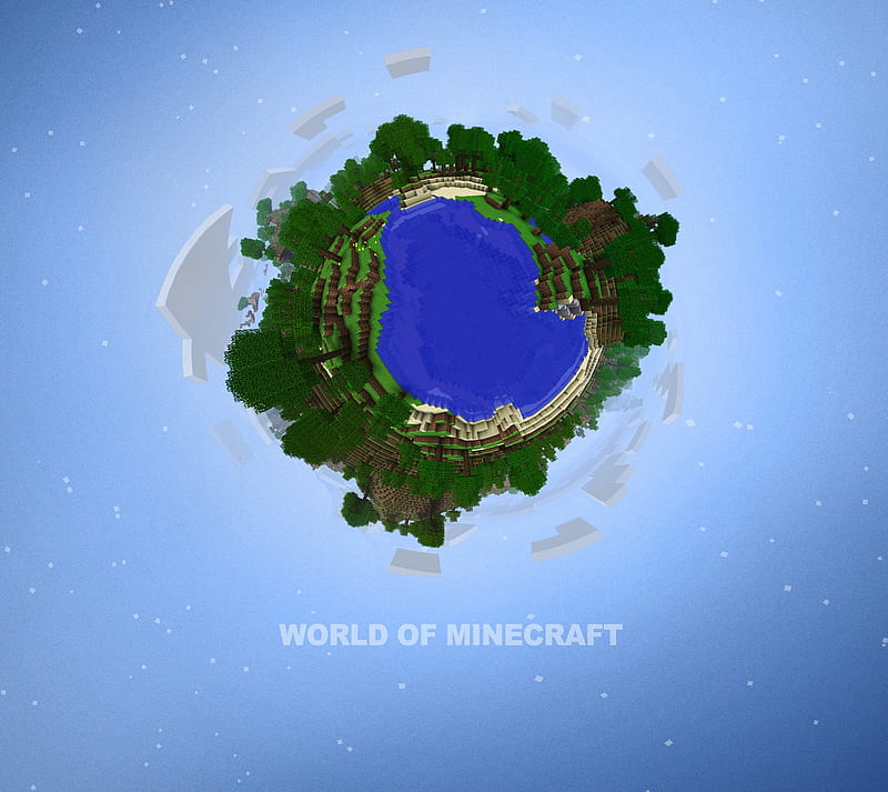 Minecraft Wallpapaer world, HD wallpaper