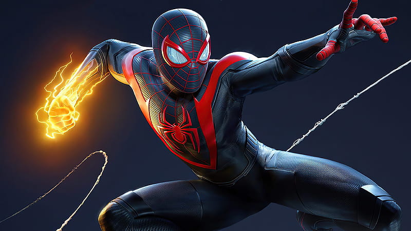 Marvel Spider Man Miles Morales, spider-man-miles-morales, games, 2020-games, ps5-games, ps-games, spiderman, marvel, HD wallpaper