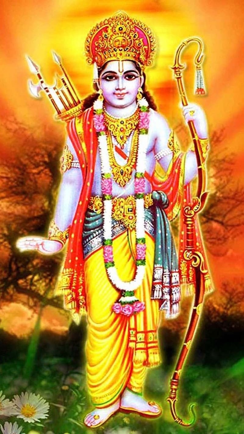 Shri Ram Ji Ka Ashirwad, shri ram, bhakti, HD phone wallpaper | Peakpx