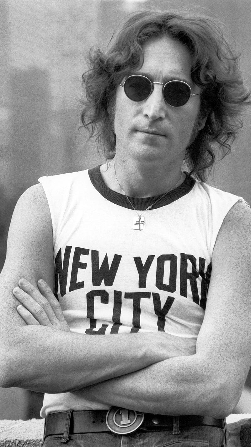 John Lennon, beatles, musician, singer songwriter, HD phone wallpaper