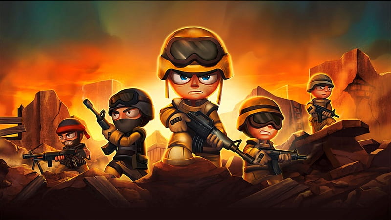 Tiny Troopers Joint Ops, HD wallpaper