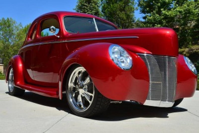 1940 Ford Deluxe Coupe Custom Coupe Hot Rod Ford Hd Wallpaper Peakpx