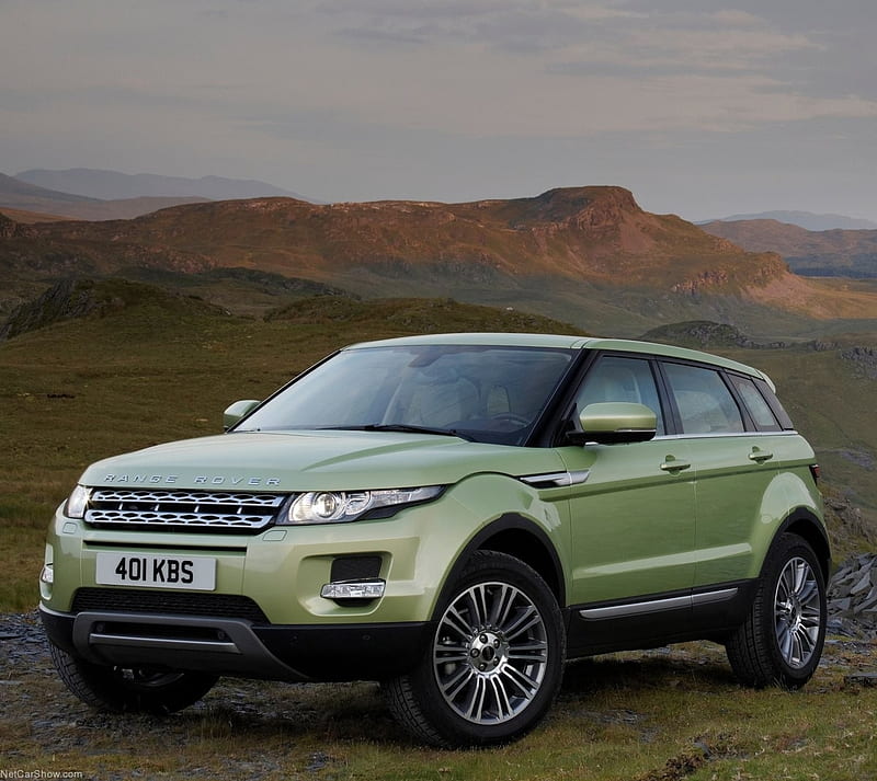 Land Rover, auto, car, green, vehicle, HD wallpaper