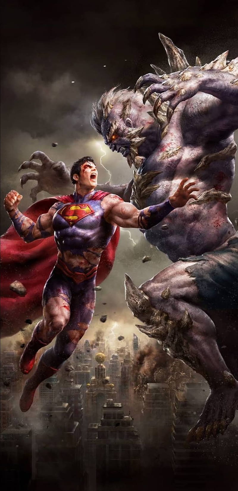 Superman, doomsday, HD phone wallpaper