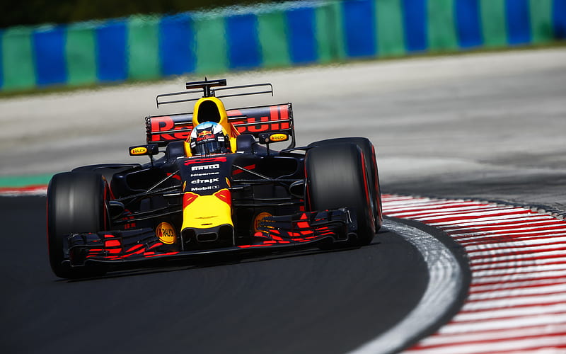 Daniel Ricciardo, Formula One, F1, Red Bull RB13, 2017 cars, Formula 1, Red Bull Racing, HD wallpaper